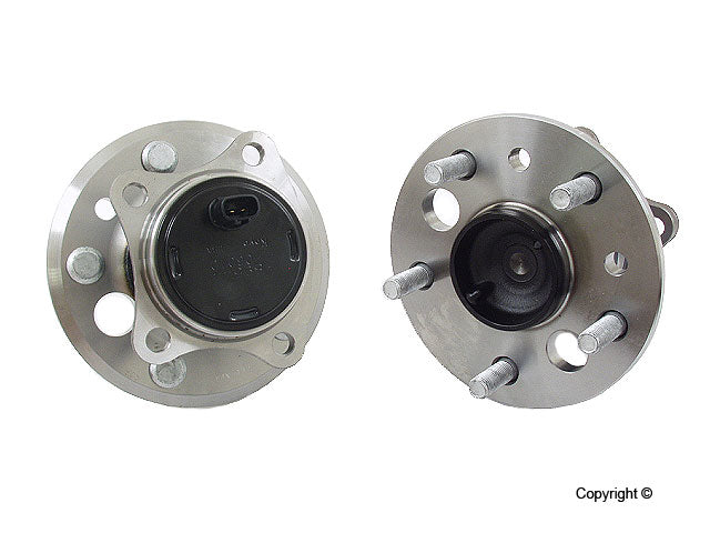 Front View of Wheel Bearing and Hub Assembly KOYO 3DACF026F15SFG