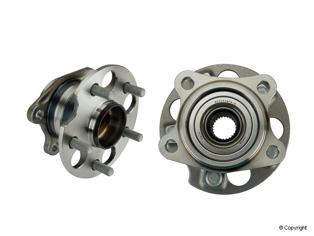 Front View of Rear Axle Bearing and Hub Assembly KOYO 3DACF037D-2C