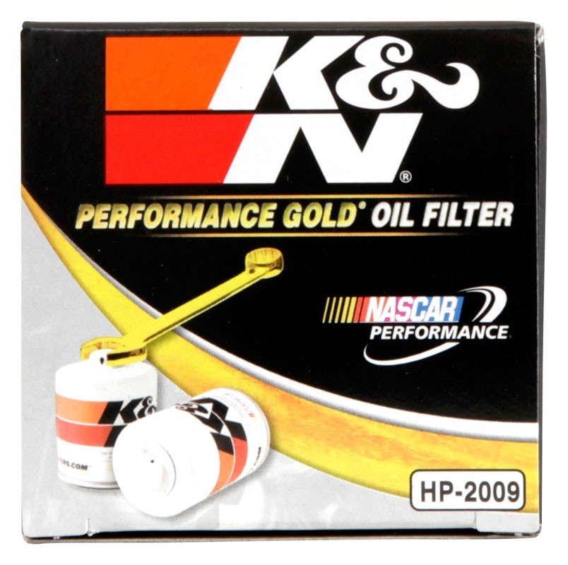 Top View of Engine Oil Filter K&N HP-2009