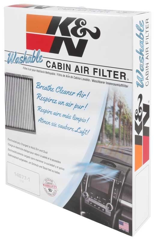 Angle View of Cabin Air Filter K&N VF2016