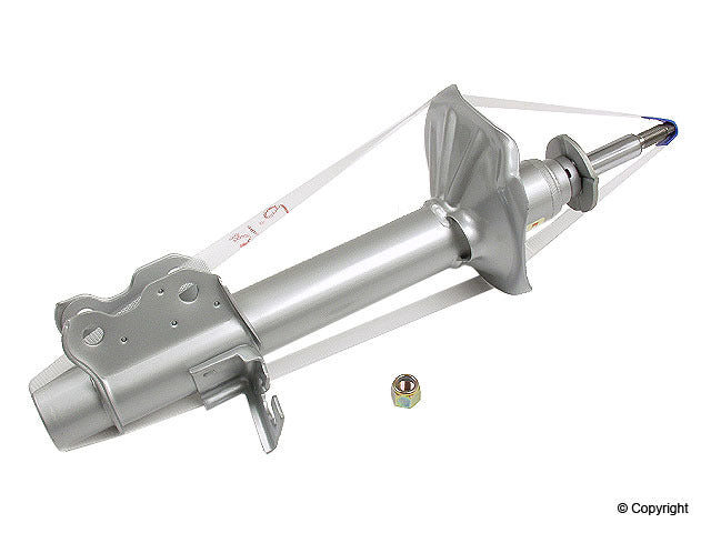 Top View of Rear Right Suspension Strut KYB 232007