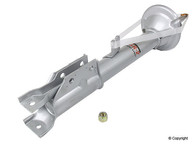 Top View of Rear Right Suspension Strut KYB 232011