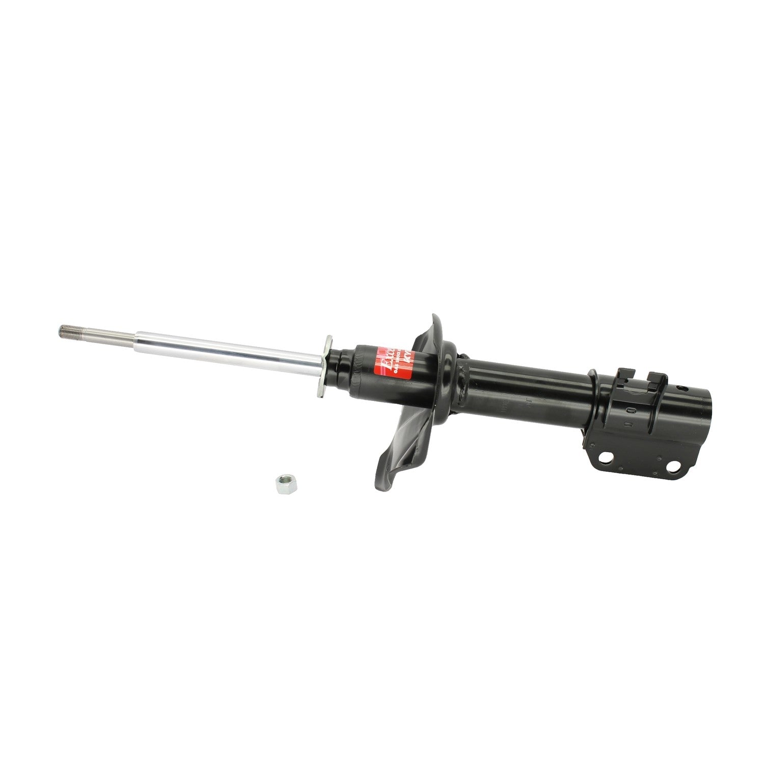 Front View of Front Right Suspension Strut KYB 232025