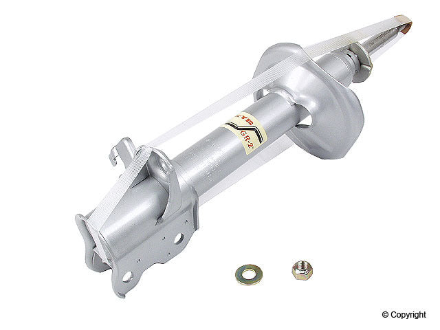 Top View of Rear Right Suspension Strut KYB 232031