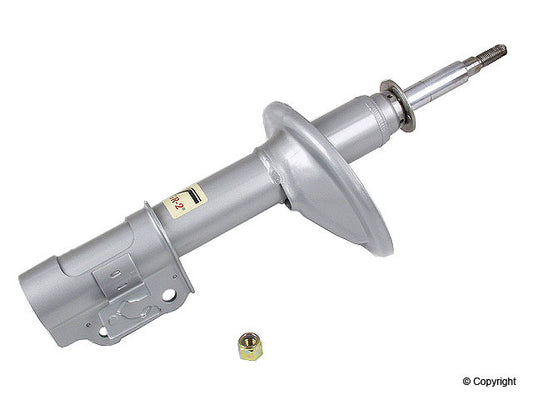 Top View of Front Left Suspension Strut KYB 234009