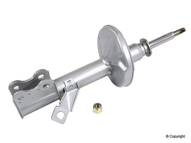 Top View of Front Right Suspension Strut KYB 234024