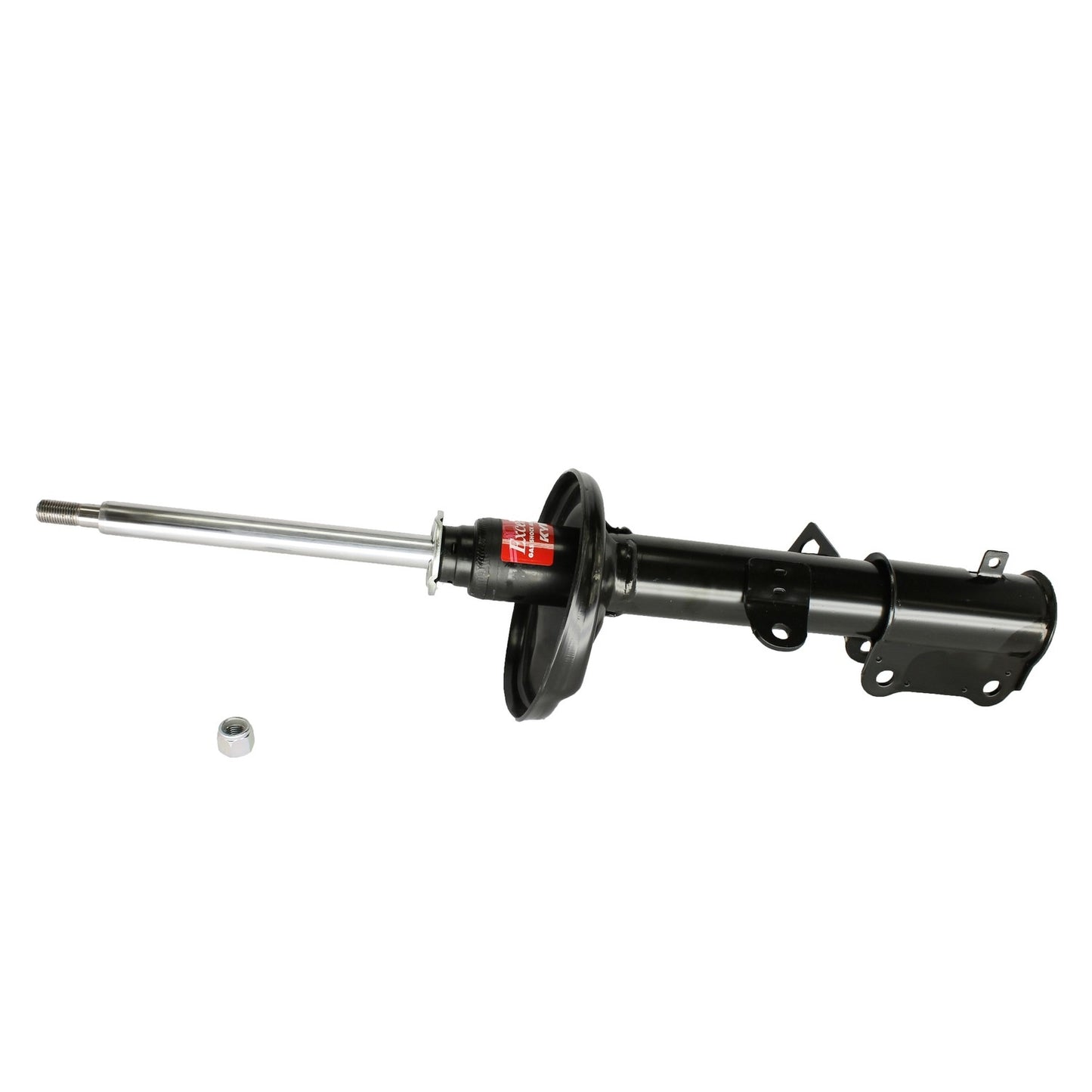 Front View of Rear Left Suspension Strut KYB 234032