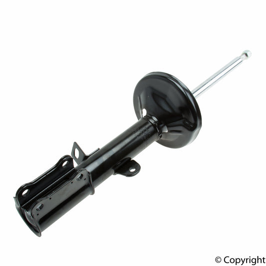 Top View of Rear Left Suspension Strut KYB 234032