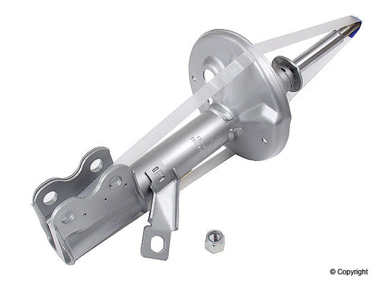 Top View of Front Right Suspension Strut KYB 234035