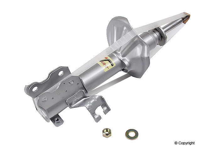 Top View of Front Right Suspension Strut KYB 234048