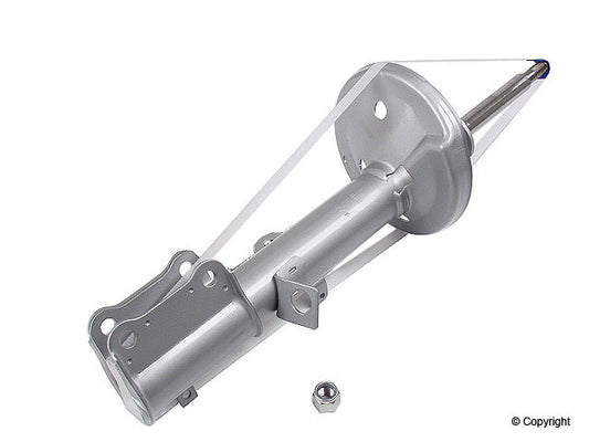 Top View of Rear Right Suspension Strut KYB 234059