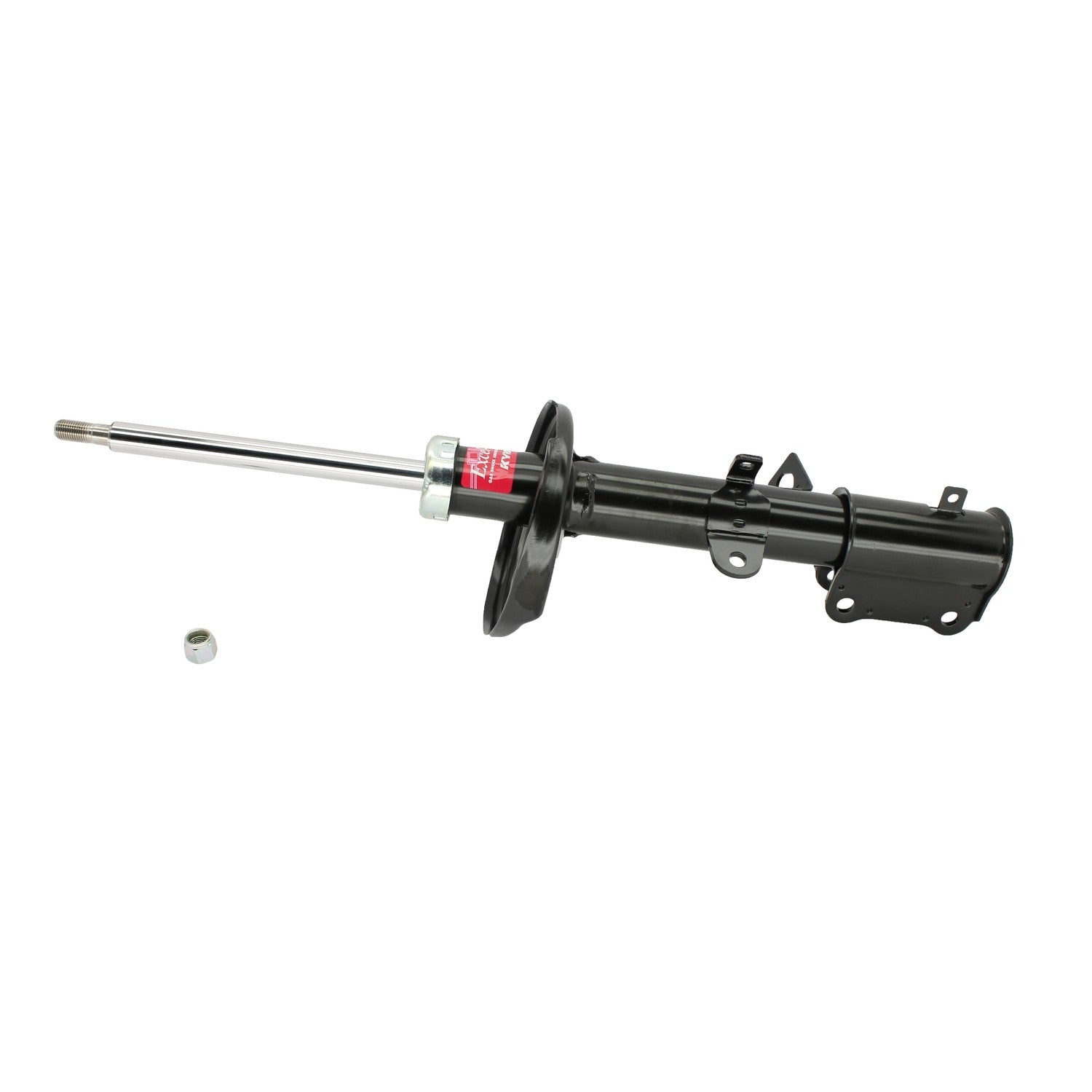 Front View of Rear Left Suspension Strut KYB 234060