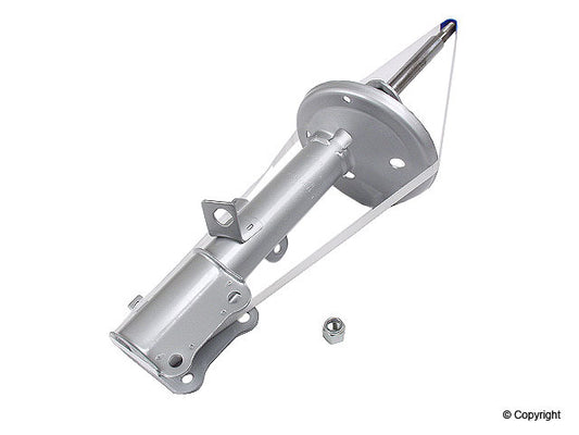 Top View of Rear Left Suspension Strut KYB 234060