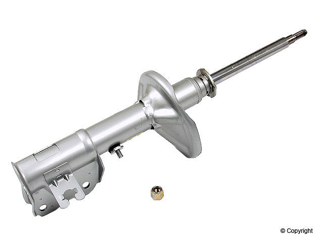 Top View of Front Left Suspension Strut KYB 234062