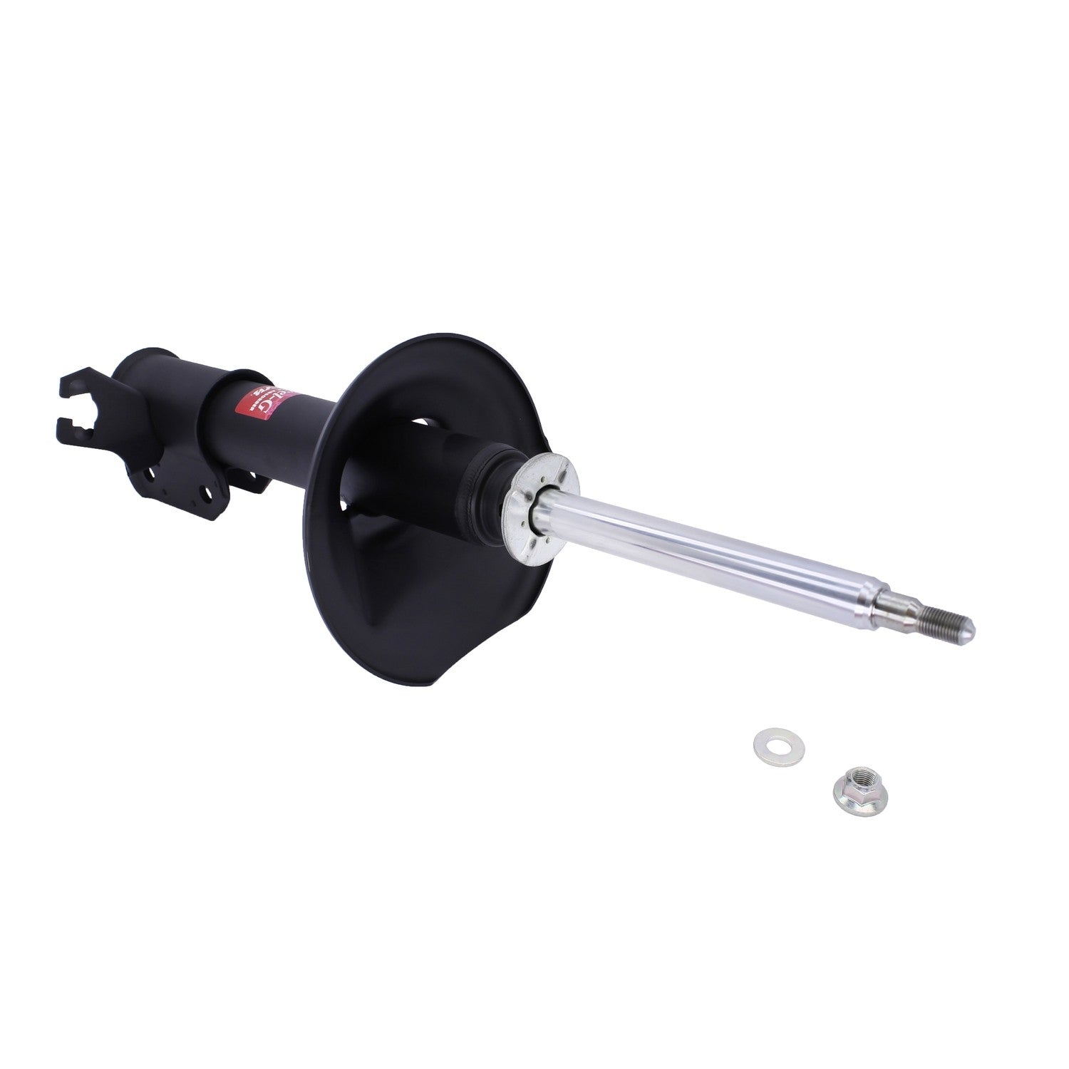 Front View of Front Left Suspension Strut KYB 235020