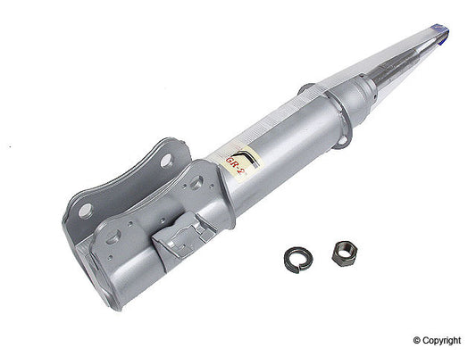 Top View of Front Right Suspension Strut KYB 235035