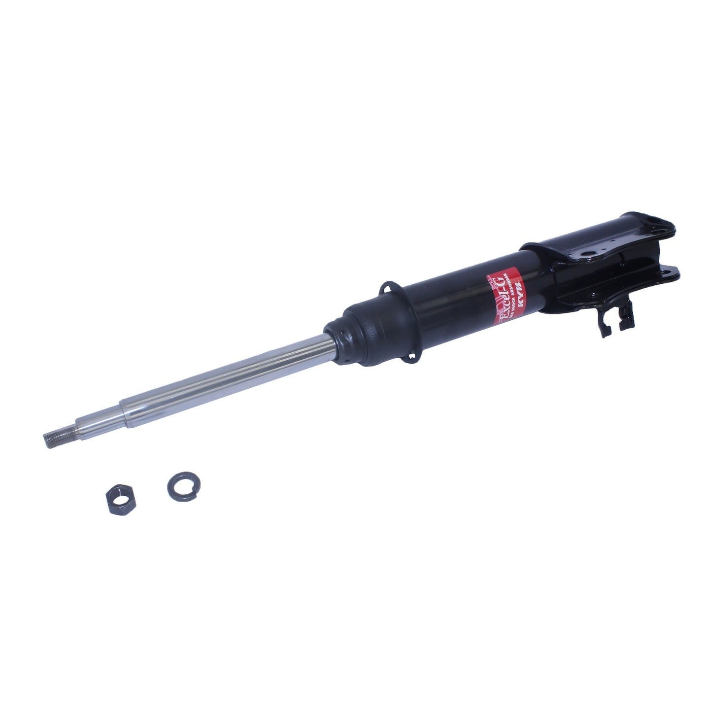 Front View of Front Left Suspension Strut KYB 235036