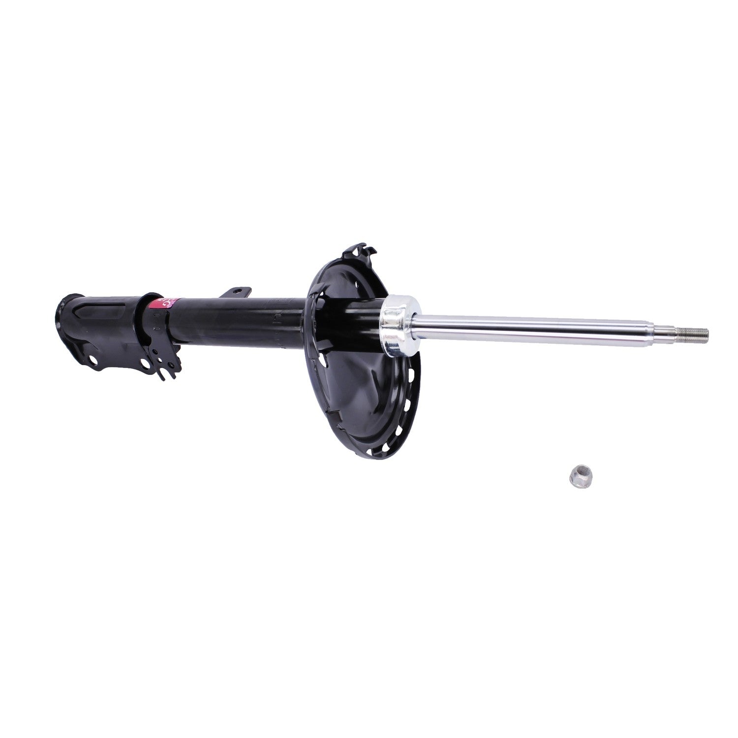 Front View of Rear Left Suspension Strut KYB 235907