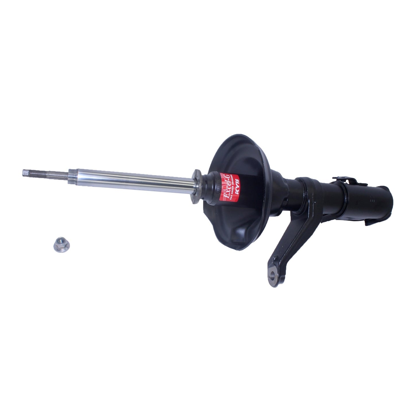 Front View of Front Left Suspension Strut KYB 331047