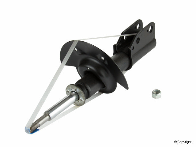 Top View of Front Left Suspension Strut KYB 331047