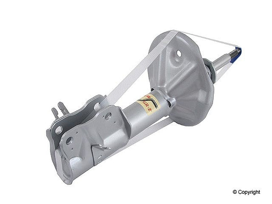 Top View of Front Left Suspension Strut KYB 332113