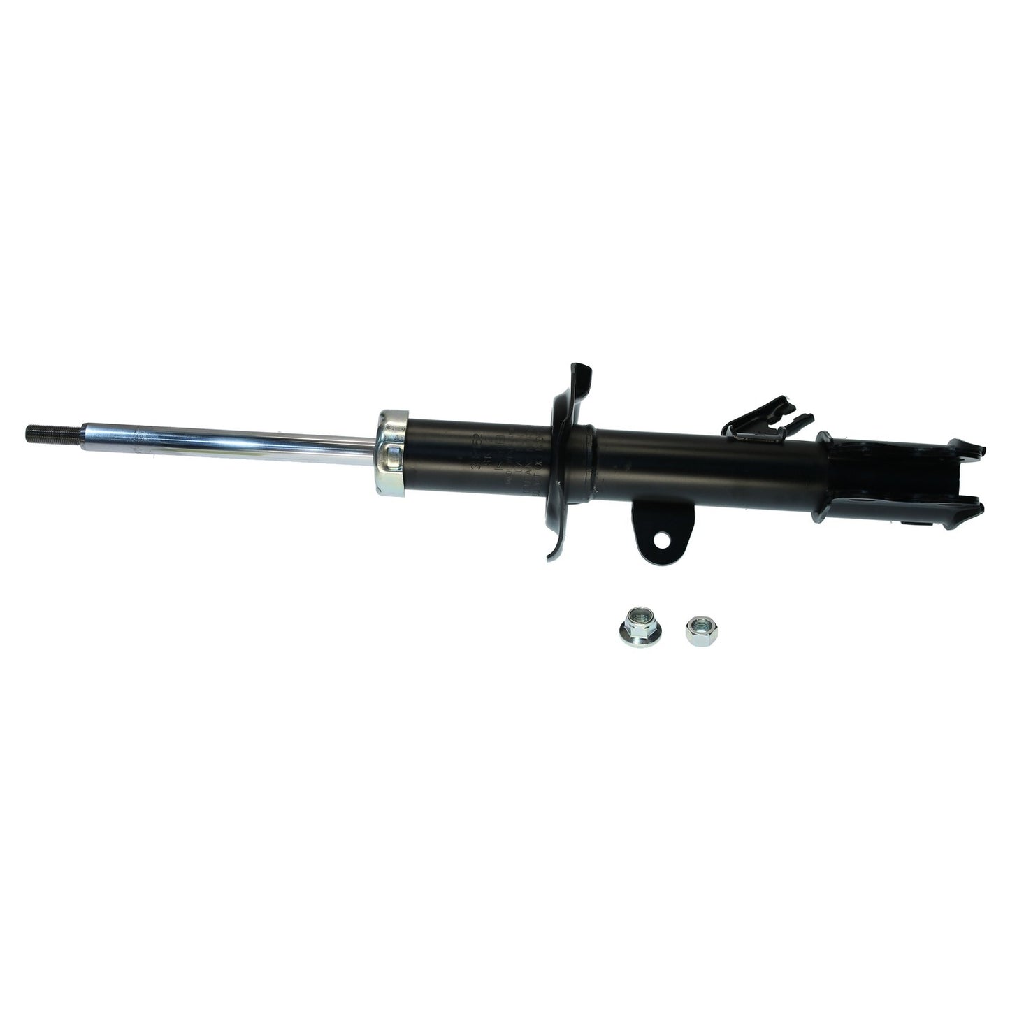 Front View of Front Right Suspension Strut KYB 332152