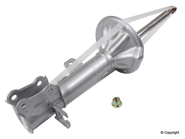 Top View of Rear Right Suspension Strut KYB 333207