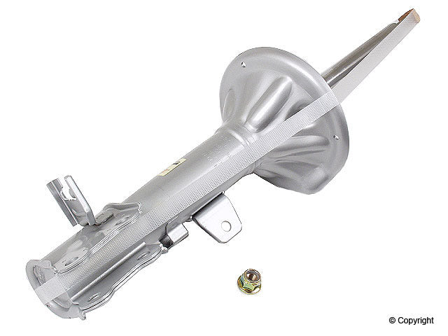 Top View of Rear Left Suspension Strut KYB 333208