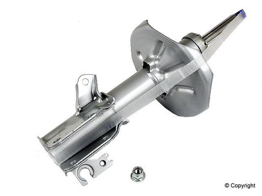 Top View of Front Right Suspension Strut KYB 333274