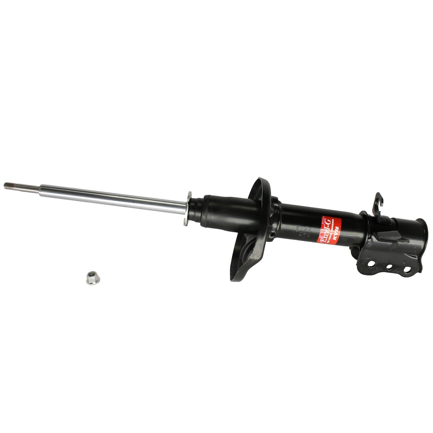 Front View of Rear Left Suspension Strut KYB 333277