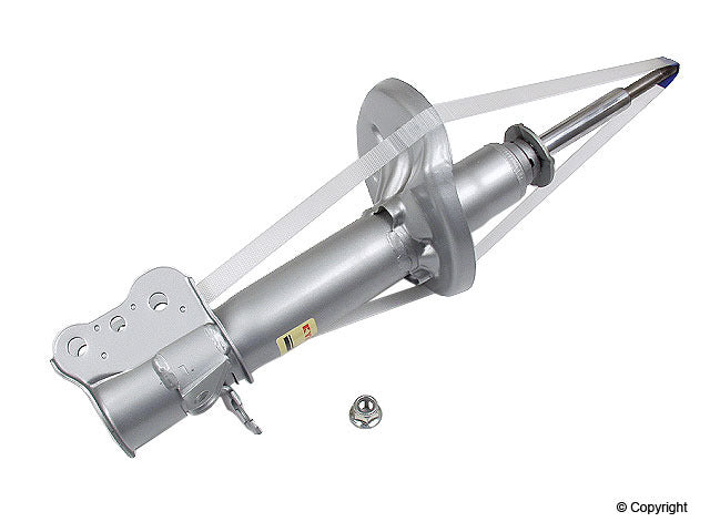 Top View of Rear Left Suspension Strut KYB 333277