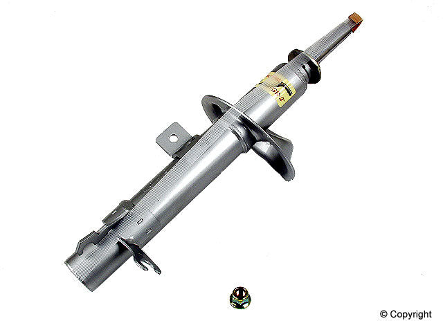 Top View of Front Right Suspension Strut KYB 333344