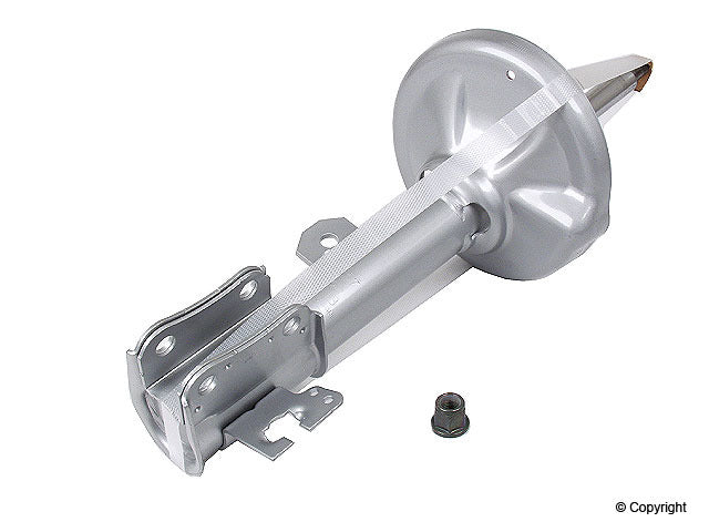 Top View of Rear Left Suspension Strut KYB 333357