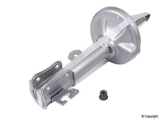 Top View of Rear Left Suspension Strut KYB 333357