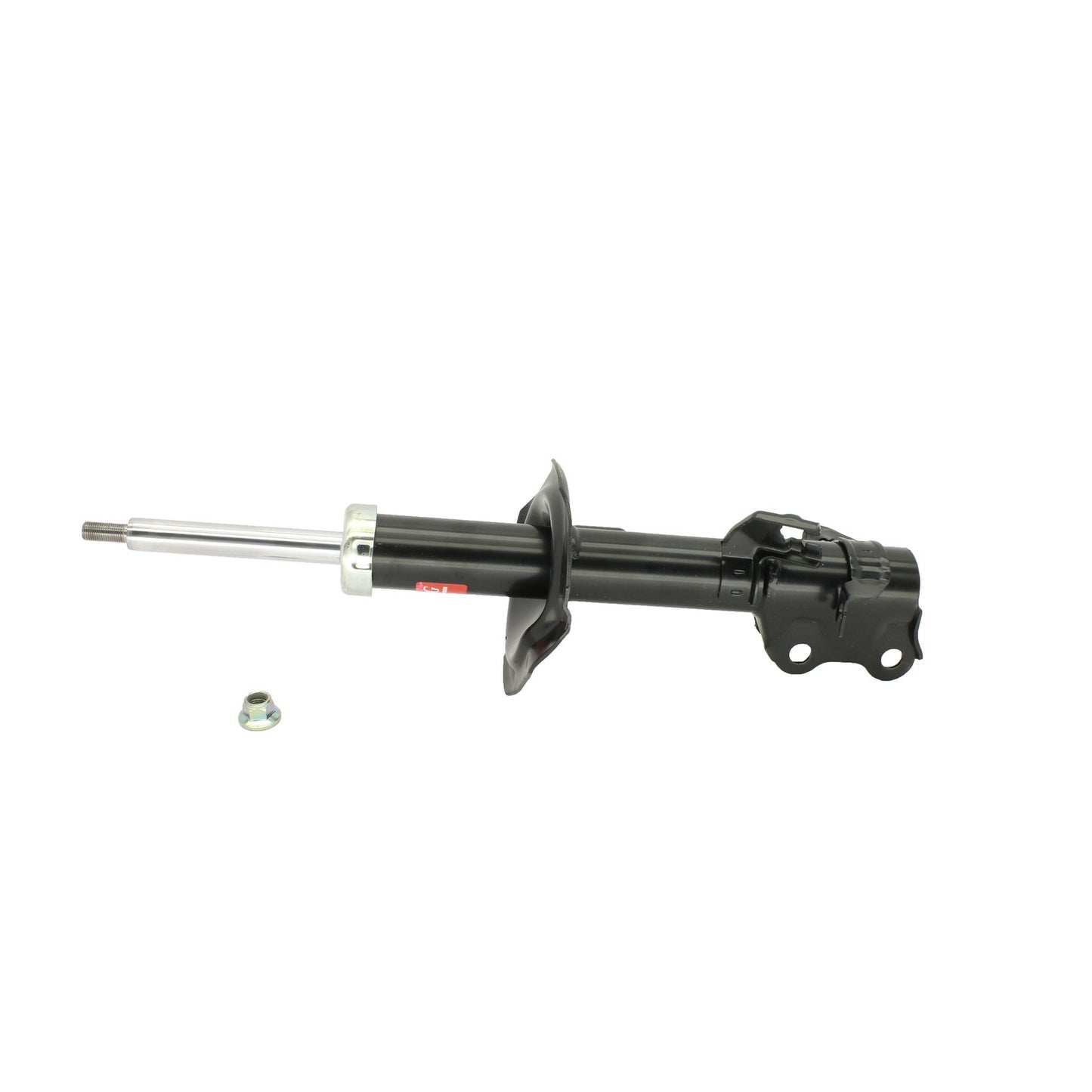 Front View of Front Right Suspension Strut KYB 333390