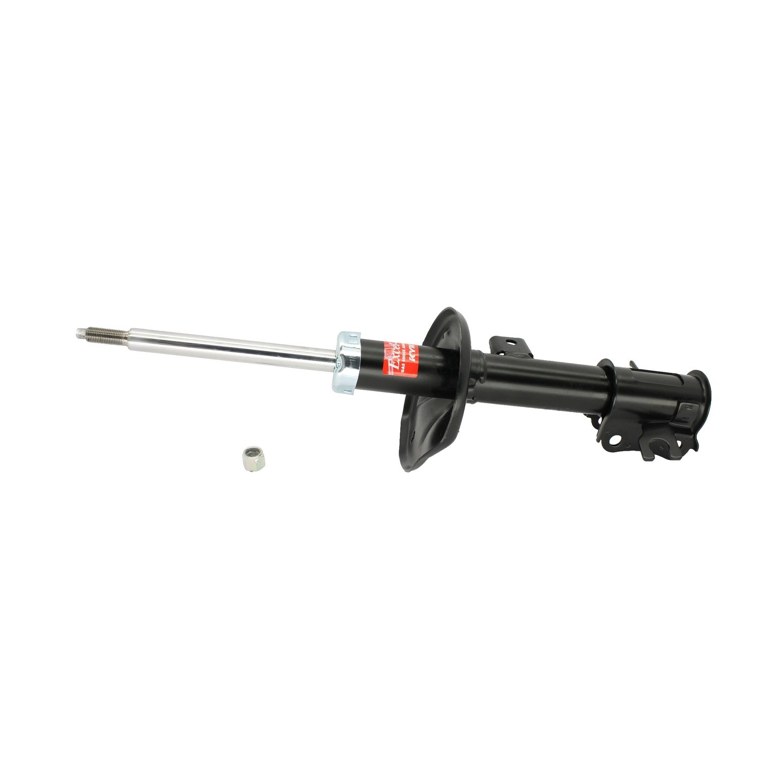 Front View of Front Right Suspension Strut KYB 333417