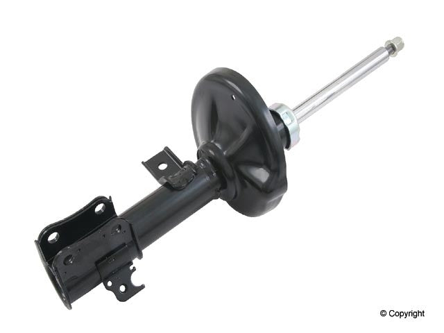 Top View of Front Right Suspension Strut KYB 333431