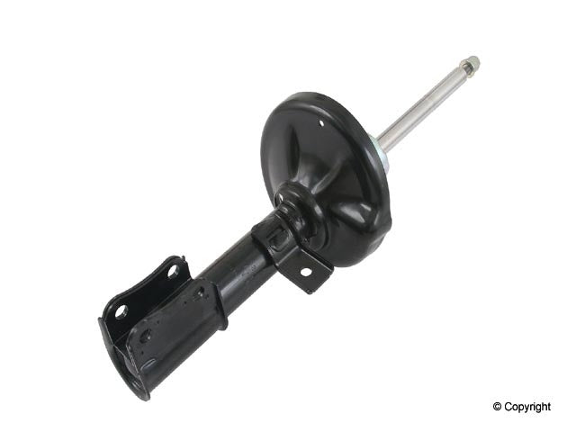 Top View of Front Left Suspension Strut KYB 333432