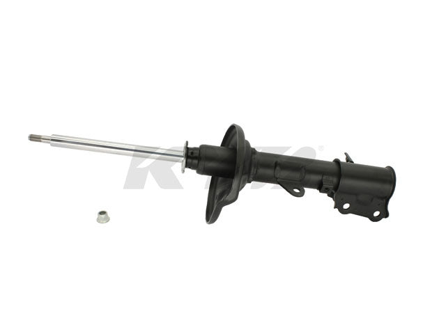 Top View of Rear Left Suspension Strut KYB 333493