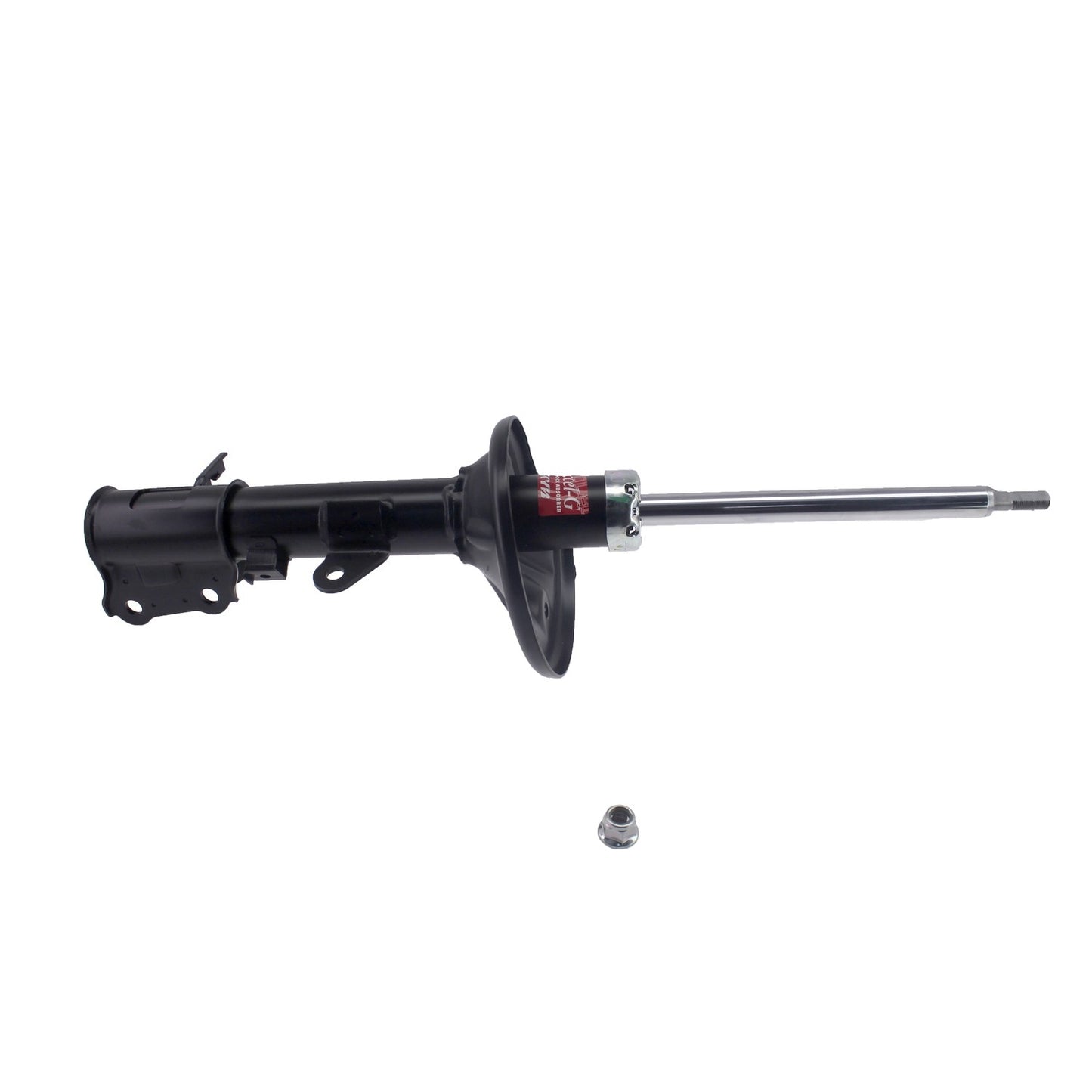 Front View of Rear Right Suspension Strut KYB 333781