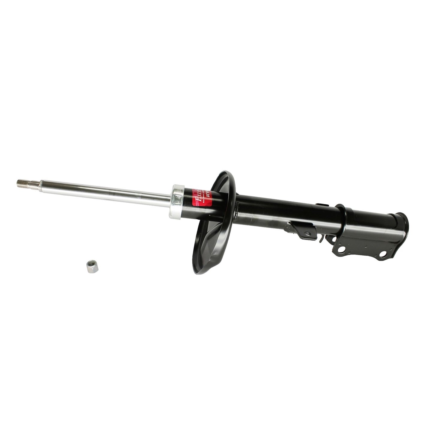 Front View of Rear Left Suspension Strut KYB 334134