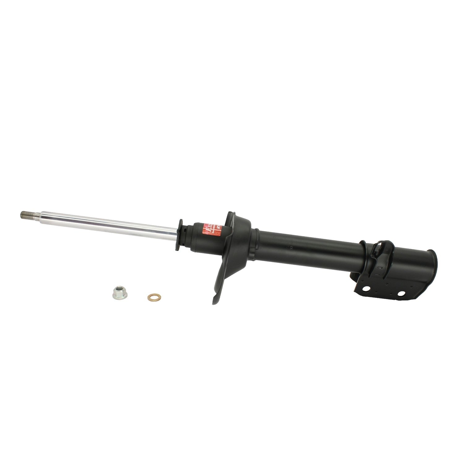 Front View of Rear Left Suspension Strut KYB 334192