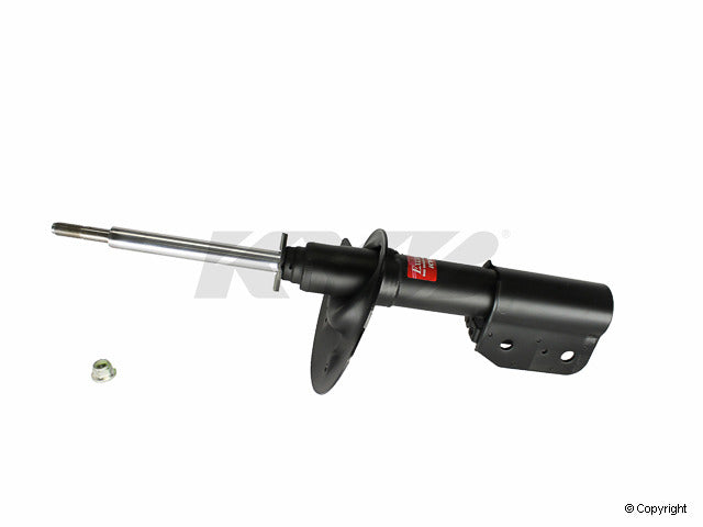 Top View of Front Suspension Strut KYB 334227