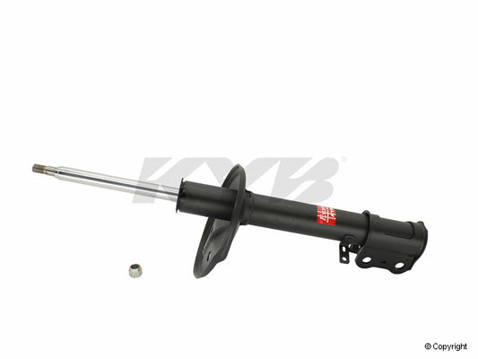 Top View of Front Left Suspension Strut KYB 334242