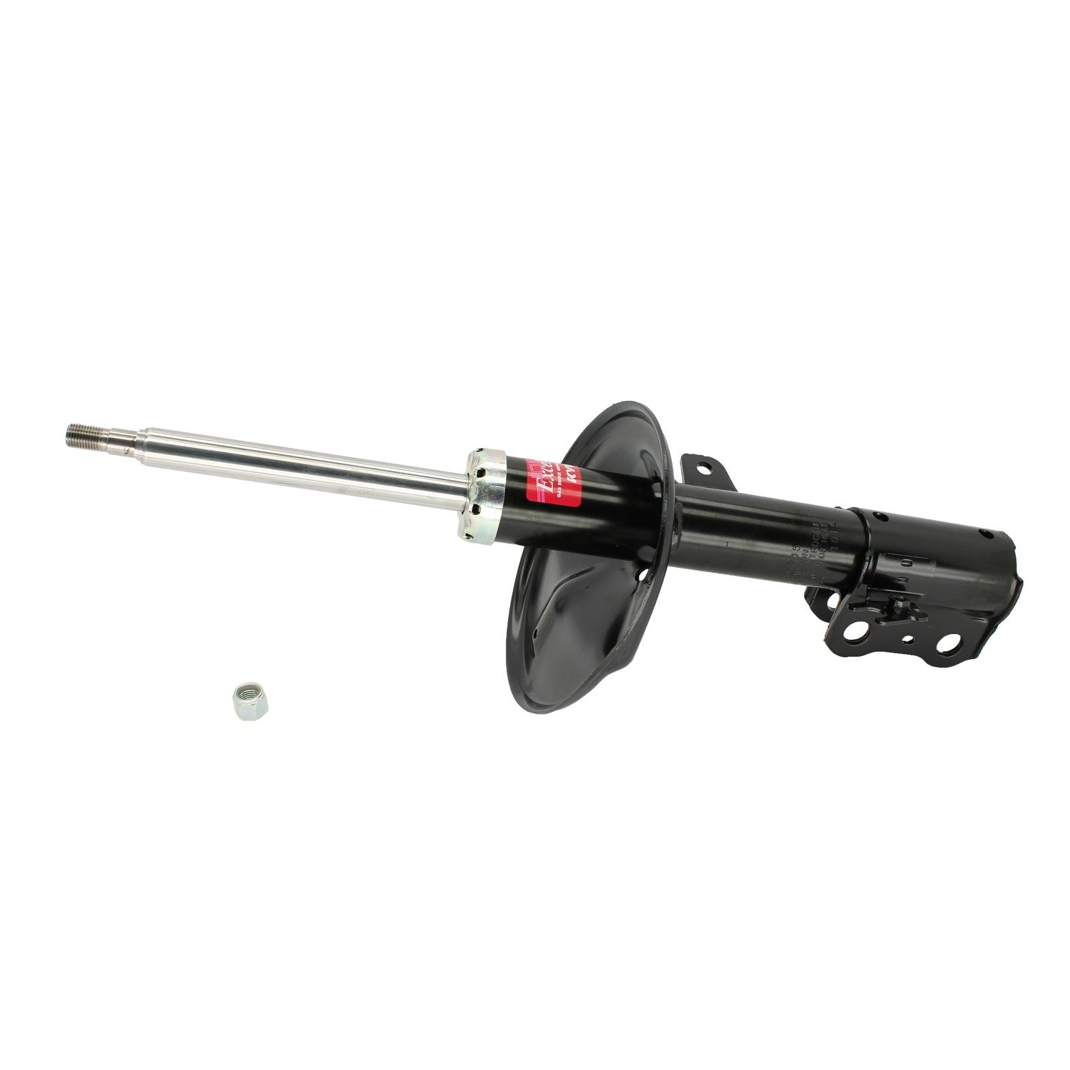 Front View of Front Right Suspension Strut KYB 334245