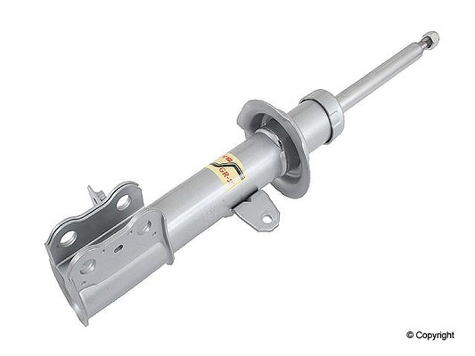 Top View of Rear Left Suspension Strut KYB 334311