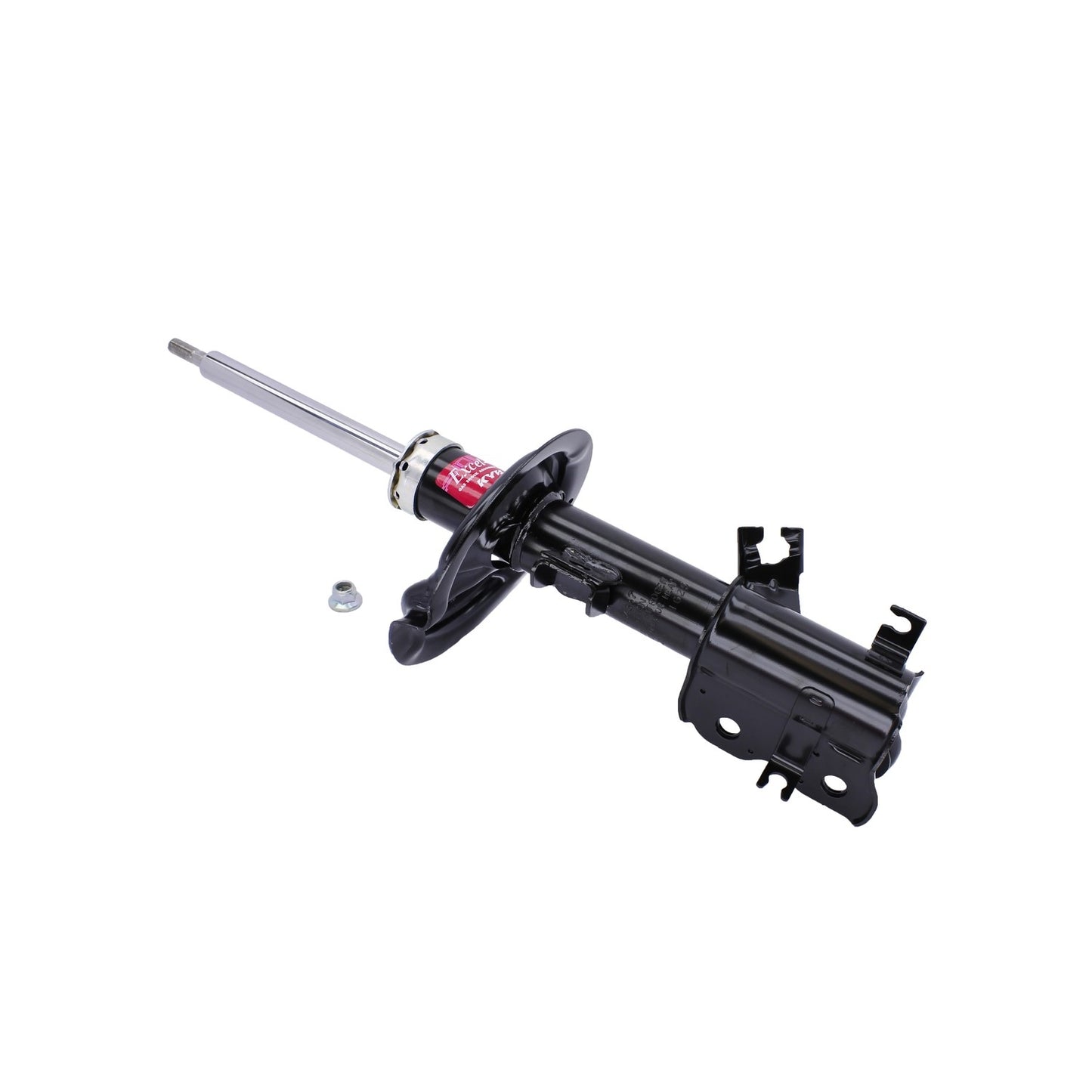 Front View of Front Left Suspension Strut KYB 334337