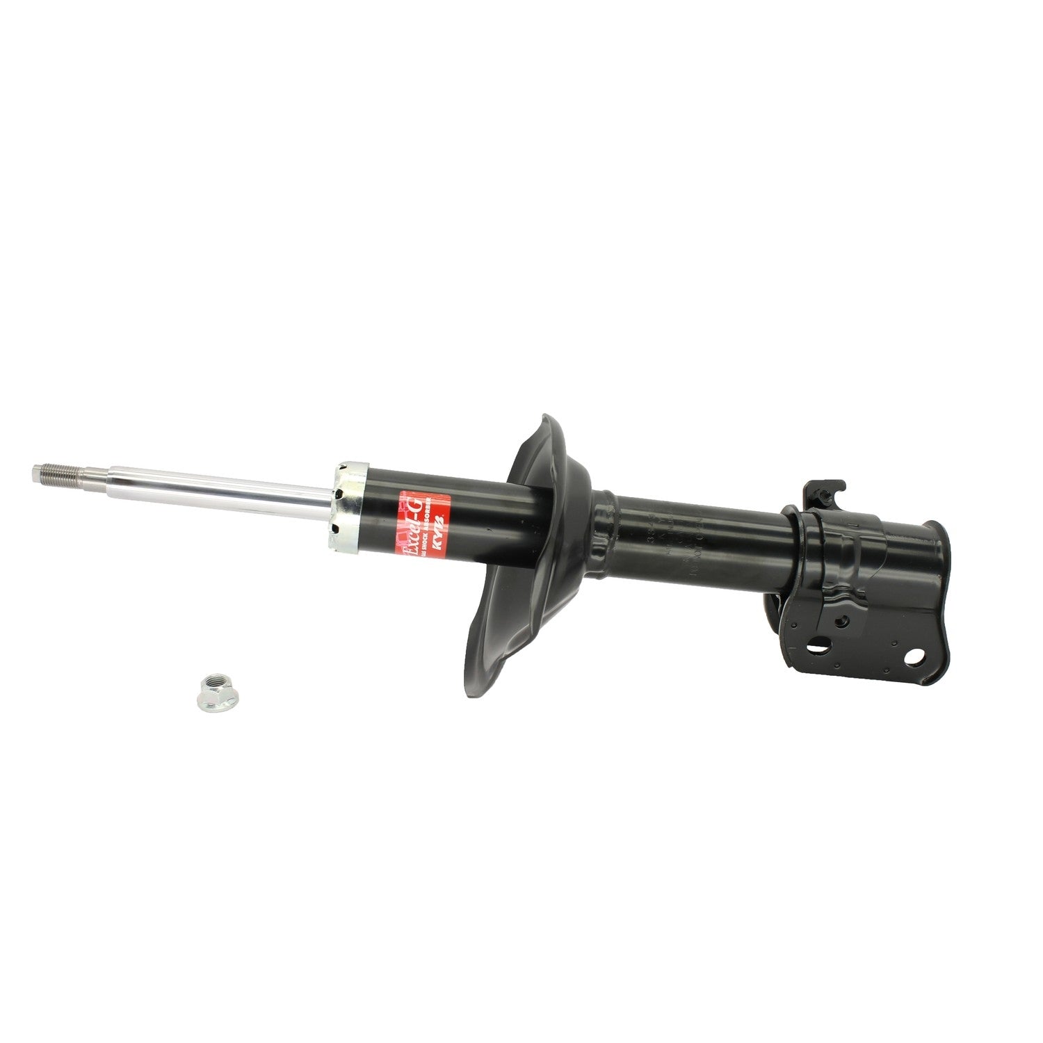 Front View of Front Right Suspension Strut KYB 334342