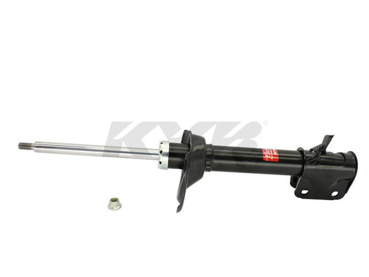 Top View of Rear Left Suspension Strut KYB 334357