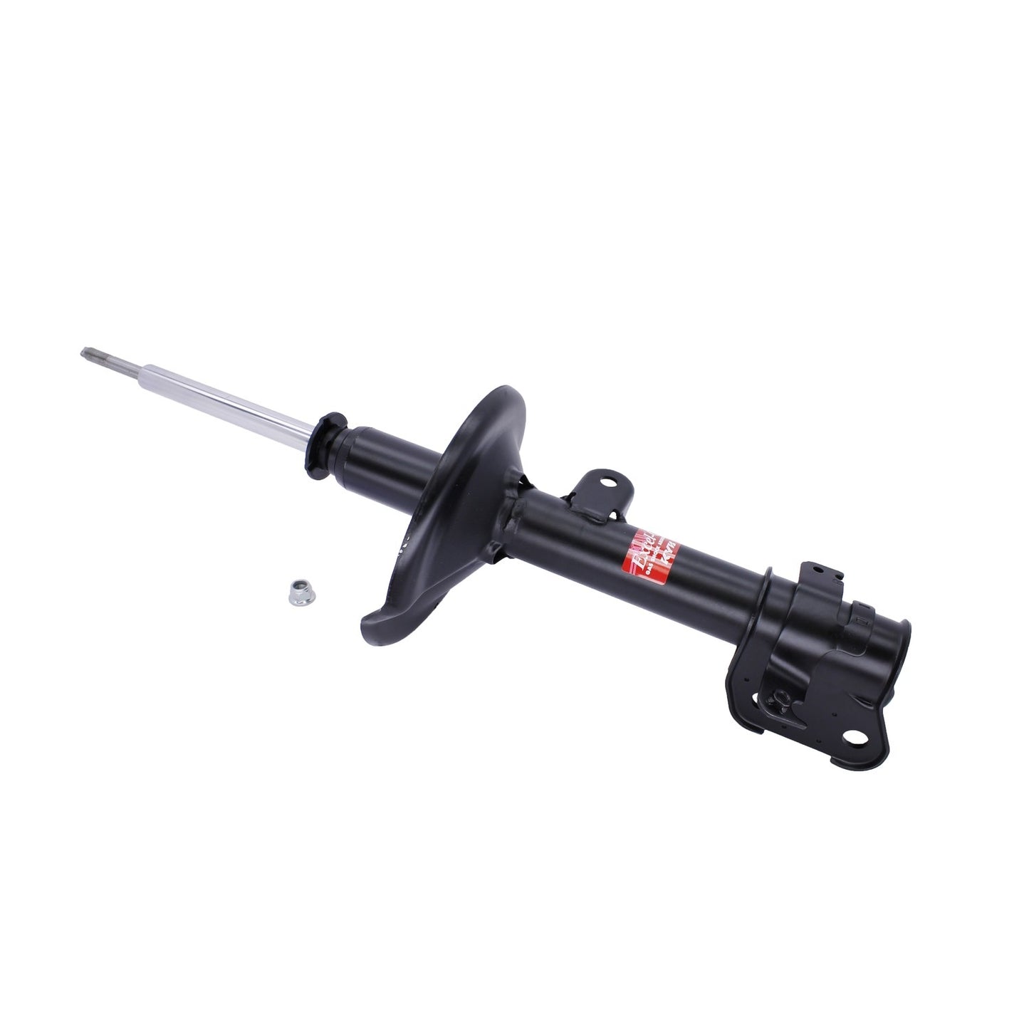 Front View of Front Right Suspension Strut KYB 334364